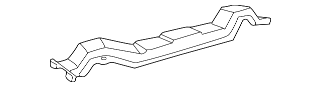 1F70-53-162 Деталь REAR CROSSMEMBER