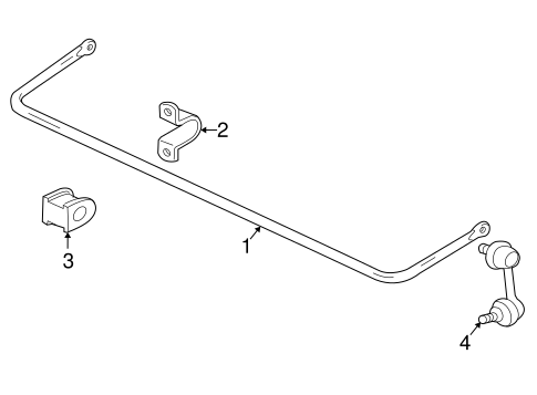 Outlander STABILIZER BAR & COMPONENTS