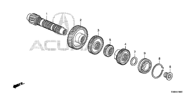 ILX AT COUNTERSHAFT (DCT)