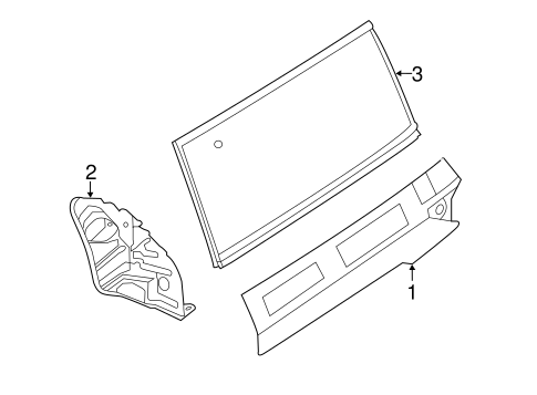 Quest EXTERIOR TRIM - SIDE PANEL