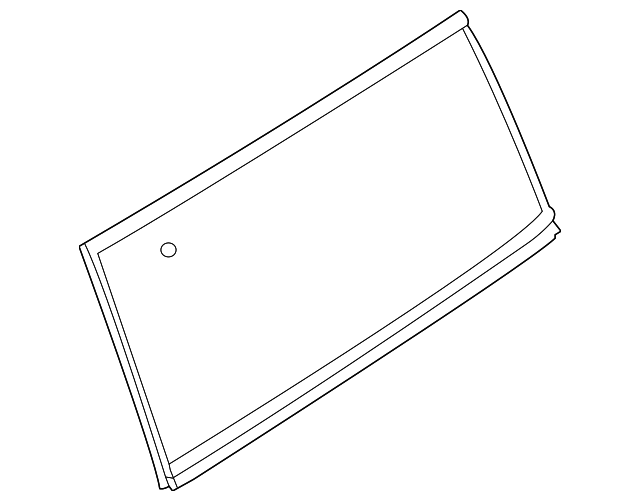 83340-1JM1B Деталь SIDE GLASS, RIGHT