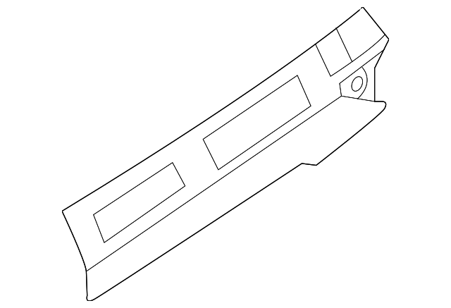 77789-1JA0B Деталь RAIL COVER, LEFT