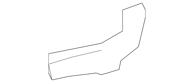 61717-60050 Деталь OUTER WHEELHOUSE REINFORCEMENT, RIGHT