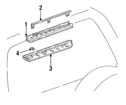 Land Cruiser HIGH MOUNT LAMPS