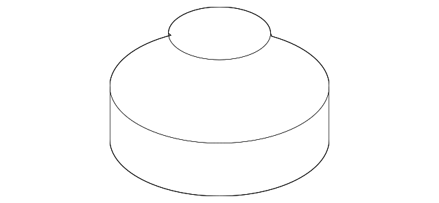10157967 Деталь SHOCK UPPER INSULATOR, RIGHT
