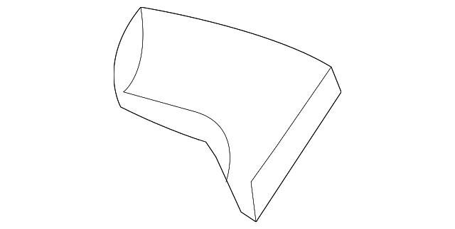 1JE81DX9AA Деталь FRONT COVER, RIGHT