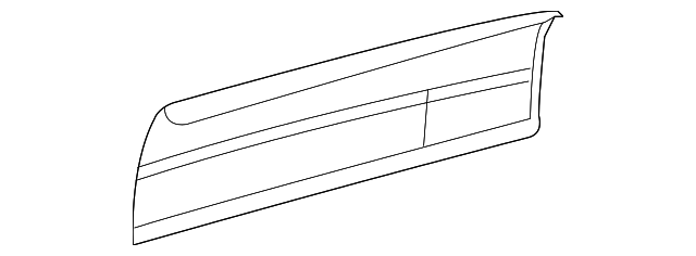 68009192AA Деталь SIDE PANEL, RIGHT
