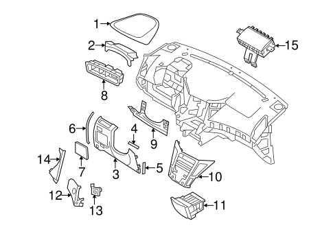 Sonata INSTRUMENT PANEL COMPONENTS
