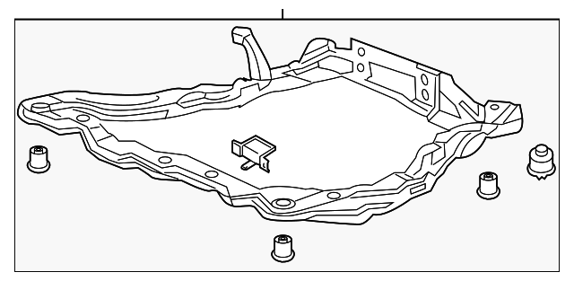 62405-3F300 Деталь ENGINE CRADLE