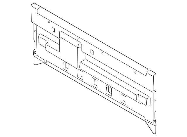 FC3Z-2540374-EA Деталь BACK PANEL TRIM
