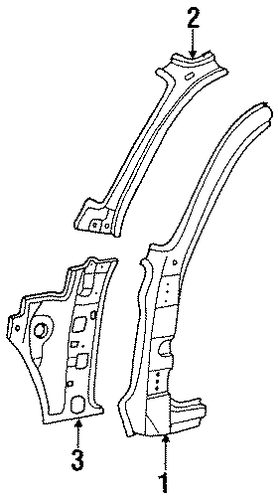 T100 HINGE PILLAR