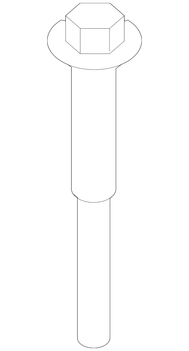 0K32A-53169A Деталь RADIATOR SUPPORT MOUNT BOLT, RIGHT