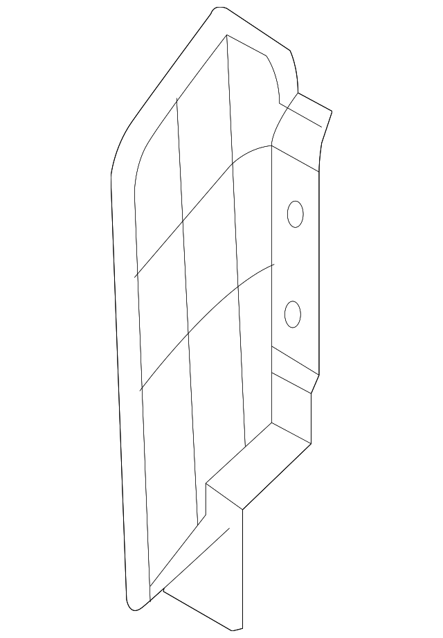 0K30B-15321 Деталь AIR BAFFLE, RIGHT
