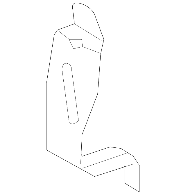 0K30A-5412Y Деталь MOUNT BRACKET, LEFT