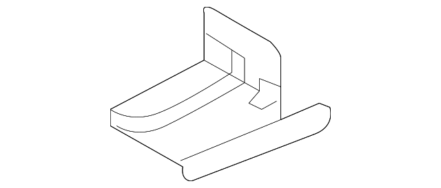 64184-FD000 Деталь UPPER BRACKET, RIGHT