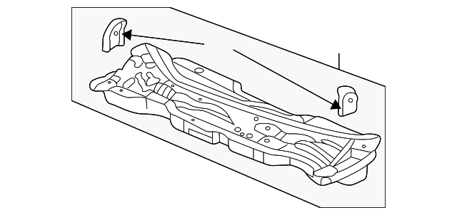 61100-SDB-A70ZZ Деталь DASHBOARD (UPPER)