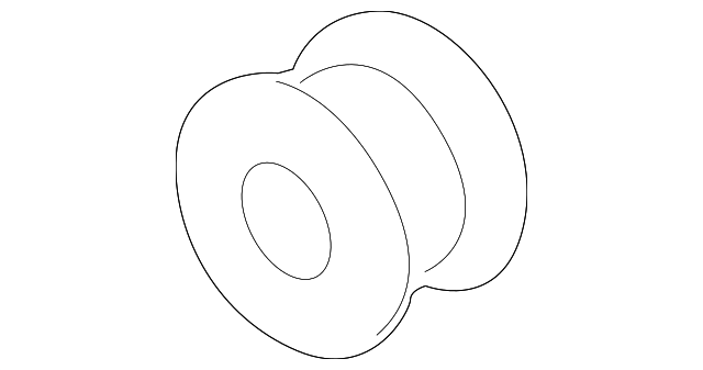 7C3Z-8125-A Деталь RADIATOR UPPER INSULATOR, LEFT