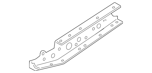 51143-04010 Деталь REAR SIDE RAIL REINFORCEMENT, RIGHT