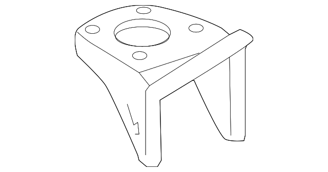 51705-04030 Деталь REAR SIDE RAIL BRACKET, RIGHT