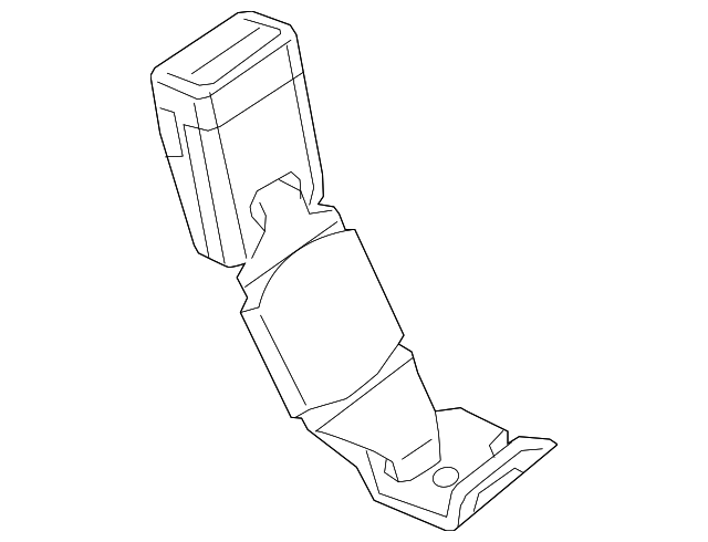 19304025 Деталь BUCKLE, LEFT
