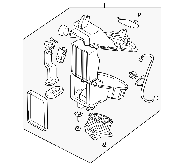 9540054J00 Деталь EVAPORATOR ASSY
