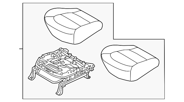 88200-E4050ASL Деталь CUSHION ASSY, RIGHT