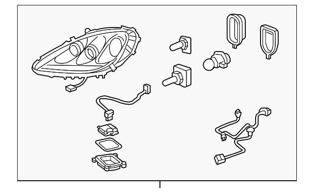 20789693 HEADLAMP ASSY, LEFT