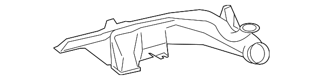 55085-12170 Деталь OUTER DUCT, RIGHT