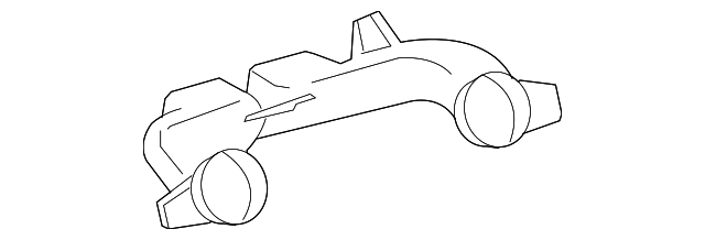 55844-12530 Деталь CENTER DUCT