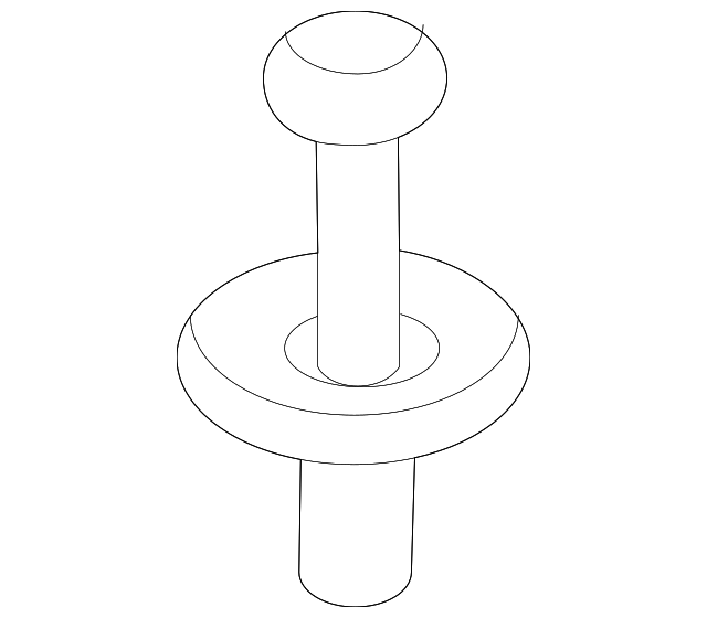 5160260AA Деталь HEADLAMP ASSY PIN, RIGHT