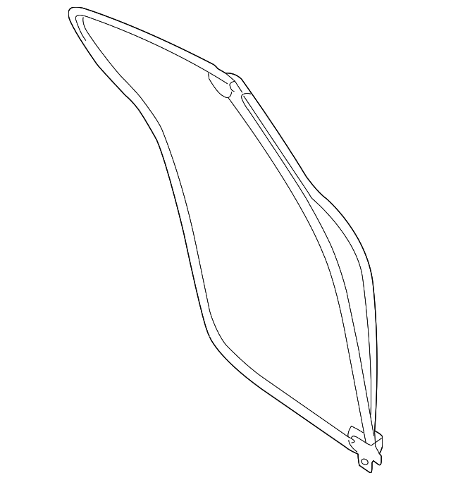 F151-73-760N Деталь DOOR W'STRIP, LEFT