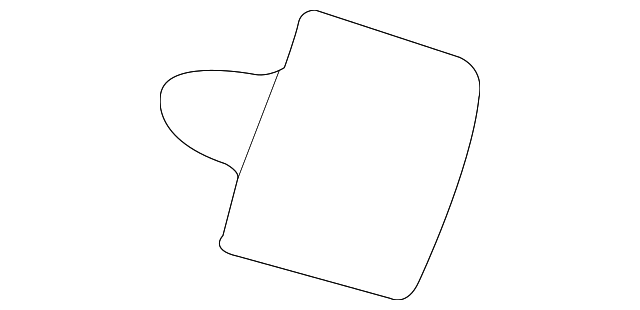 65235SA000 Деталь QTR GLASS CLIP, LEFT