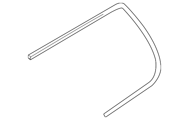 65258SA000 Деталь GLASS MOLDING, RIGHT