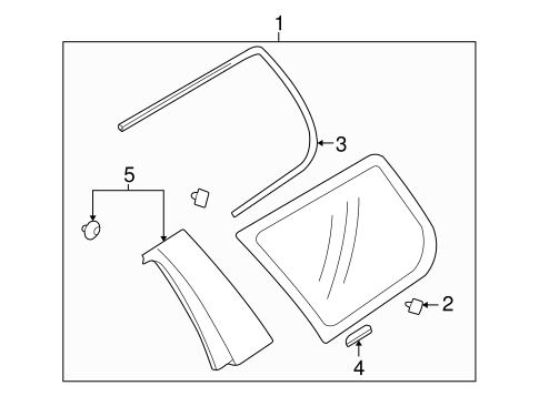 Forester GLASS & HARDWARE