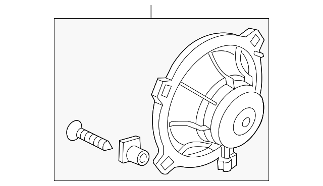 96350-1M000 Деталь QTR PNL SPEAKER, RIGHT