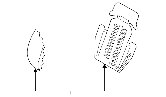 88350-B1010 Деталь SEAT BACK PAD