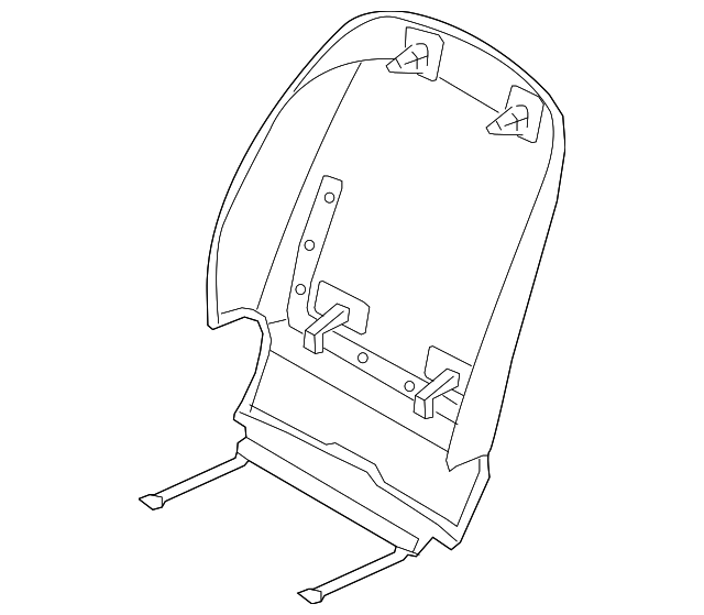 88380-B1000-PPR Деталь SEAT BACK PANEL