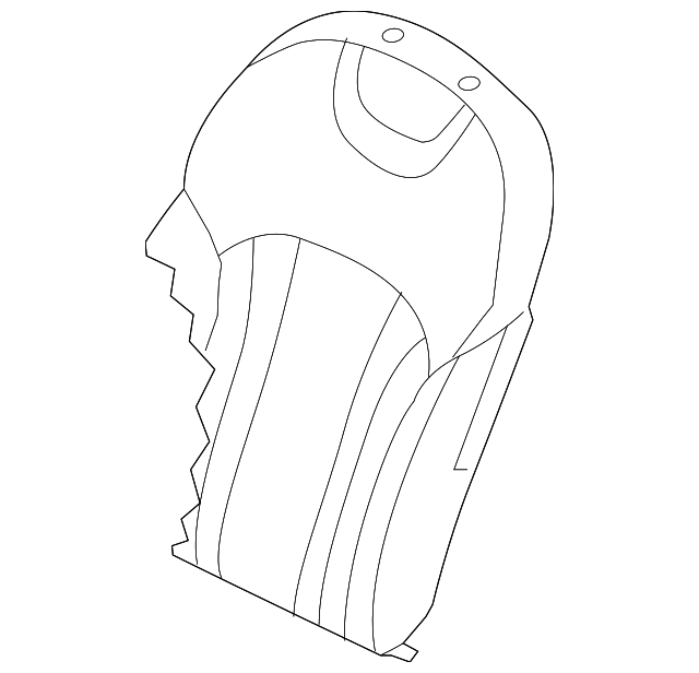88360-B1000-PPS Деталь SEAT BACK COVER