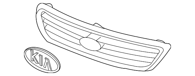 86350-2G110 GRILLE ASSY