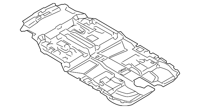 CC4368670H04 Деталь FLOOR MAT