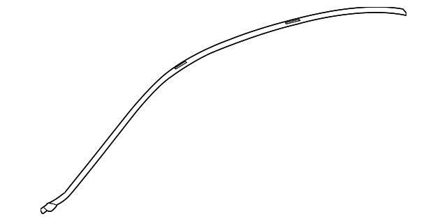 222-690-03-62-9040 Деталь ROOF MOLDING, LEFT
