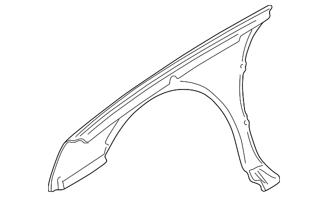 89023650 Деталь FENDER, LEFT