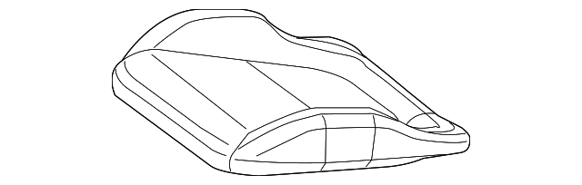 172-910-91-00-3D94 Деталь CUSHION COVER, RIGHT