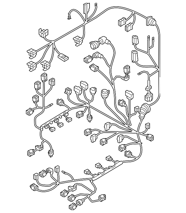 4H1-971-713-CQ Деталь ENGINE HARNESS