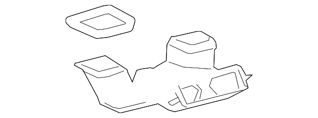 55840-52010 Деталь CENTER DUCT