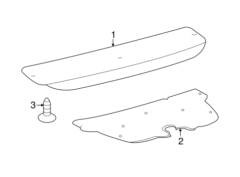 Yaris INTERIOR TRIM - TRUNK