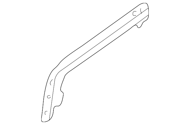 77790-7B030 Деталь GUIDE RAIL, RIGHT