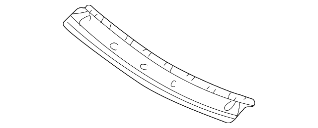 73210-7B030 Деталь W'SHIELD HEADER