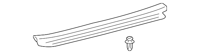 67914-AA040-B1 Деталь SCUFF PLATE, LEFT