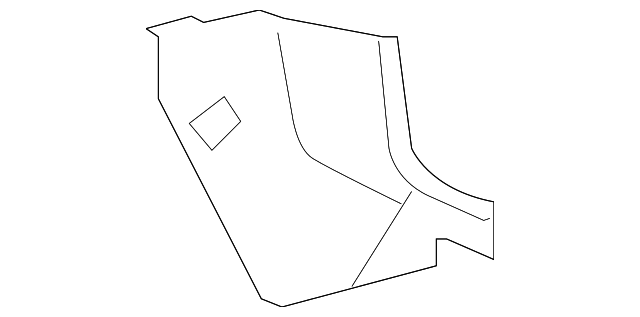 62111-52151-B0 COWL TRIM, RIGHT